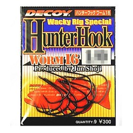 Bonito Advantage Decals Koi Hunter Hook Worm 16 Hook