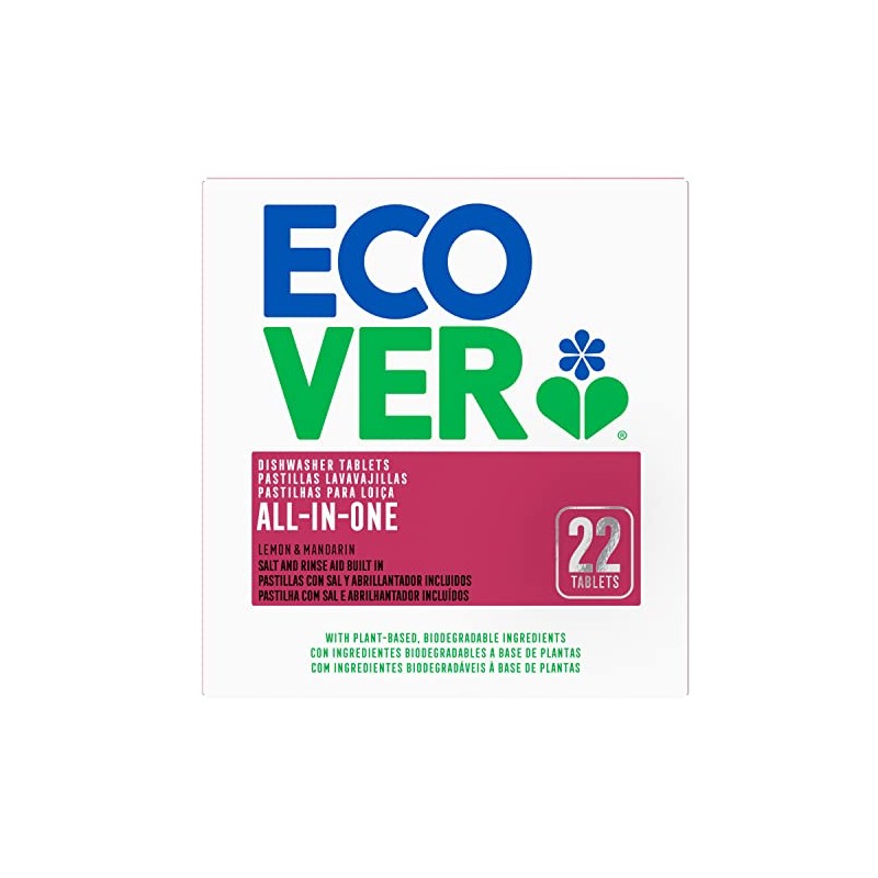 Ecover Dishwasher Maq All-In-One Ecover 22 tablets All in One