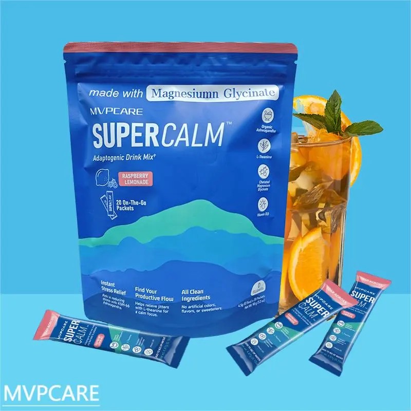 Mvpcare Supercalm Ksm Suplemento Cortisol Glicinato Magnesio Mantenga Eficazmente Niveles