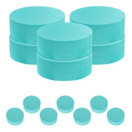 TOVINANNA 12pcs Heatless Curling Hair Sponge Rings Soft Hair Fixing Tools for Effortless Curls for Long Thick Styles