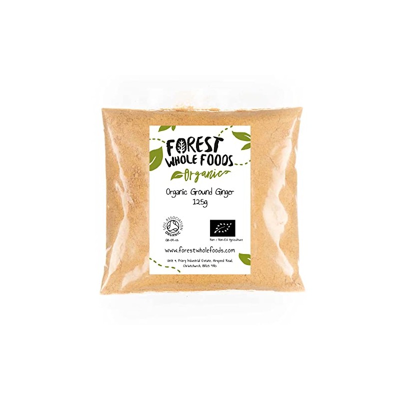 Forest Whole Foods Organic Ground Ginger (125g)