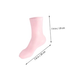 OHPHCALL 1pair Elastic Long Socks for Foot Care Moisturizing Socks to Prevent Cracking Women's Thermal