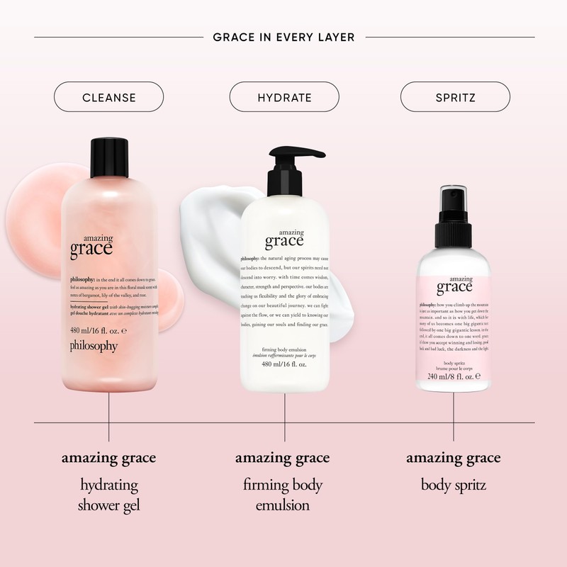 philosophy amazing grace body spritz, 8 Fl. Oz.
