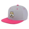 JPAK Happy Hamster with Nut Hip-Hop Snapback Hat Embroidered Baseball