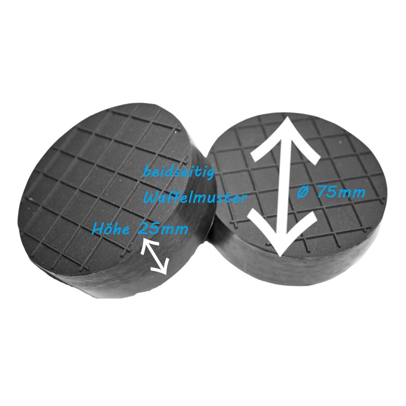Rubber Pad in 41 Designs for Car Jack or Lifting