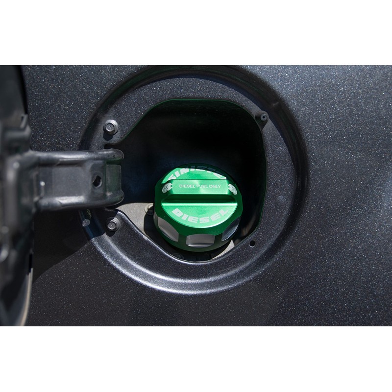 Sinister Diesel Fuel Cap for 2008-2020 Ford Powerstroke (Blue)