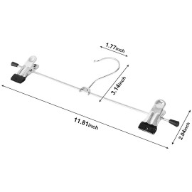 Opuss Metal Pants Shorts Hangers, Heavy Duty Kids Skirt Hangers With 2