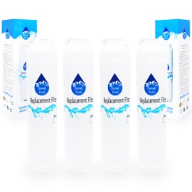 Denali Pure 4-Pack Replacement for Bosch B36ET71SNS Refrigerator Water Filter - Compatible with Bosch ULTRACLARITY, 644845 Fridge Water Filter Cartridge