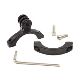 PROtastic Bike bicycle motorcycle Aluminium Handlebar bar Mount Adapter for Gopro Hero4/3+/3/2/1 - Black