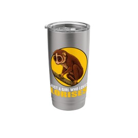 Just a Girl who loves Lorises Loris Stainless Steel Insulated Tumbler