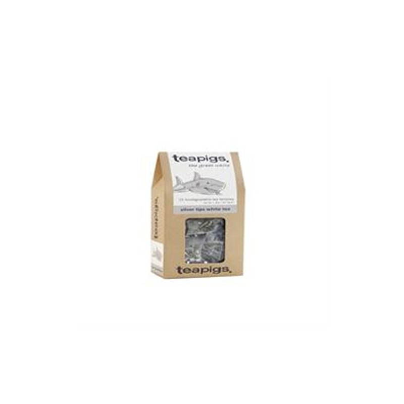 Teapigs Silver Tips White Tea, 15 g (15 Tea Bags)