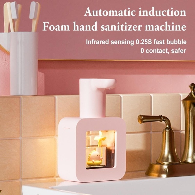SPORTARC Automatic Soap Dispenser for Kids, Cute Pet Free Hand