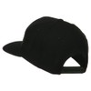 Aces Embroidered Flat Bill Cap - Black OSFM
