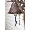 Cast Iron Big Foot Outdoor Entryway Bell, Legendary Mythical Creature