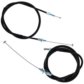 NICHE Push Pull Throttle Cable Set for for Honda XL250R XR250L 17920-KT4-670 17920-KT1-671