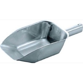 Sugiko Stainless Steel Square Ice Scoop, Small, 11.8 x 7.9 x 41.3 inches (300 x 200 x 105 cm), KSS