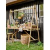 Bloomingville Cari Hanging Flower Pot Natural Ceramic Diameter 14 cm