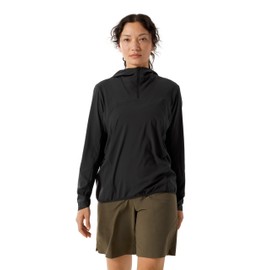 Arc'teryx Sima Pullover Women's | Ultralight Sun and Weather Protection | Black, Medium