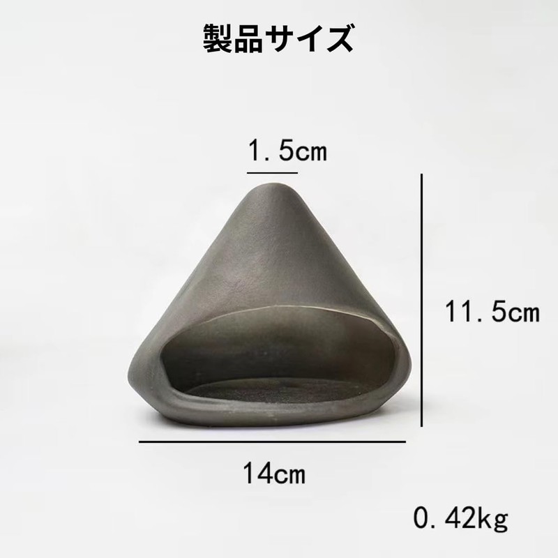 Palo Santo Holder Cone Incense Burner Ceramic Modern Heat Resistant