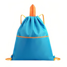 CHEPULA Drawstring Bags, Waterproof Drawstring Gym Bag for Women Men, String Bag Large Sports Drawstring Backpack for Travel Shopping Swimming Yoga Beach