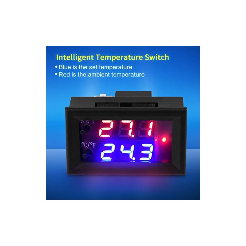 DC 12V Digital Temperature Controller Thermostat 12V Temperature Control Switch