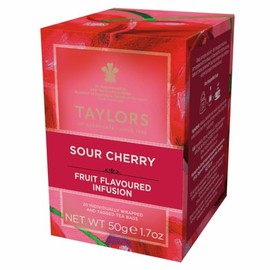 Taylors of Harrogate Sour Cherry Infusion, 20 Teabags (Pack of 6)