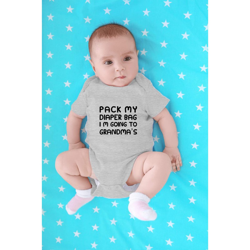 Pañalero CBTwear para bebé, Gris Heather, Recién nacido