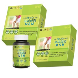 Chong Kun Dang Premium MSM 240 tablets / 종근당 프리미엄 MSM 240정 X 2개 식이유황 엠에스엠 무릎 관절 연골 건강