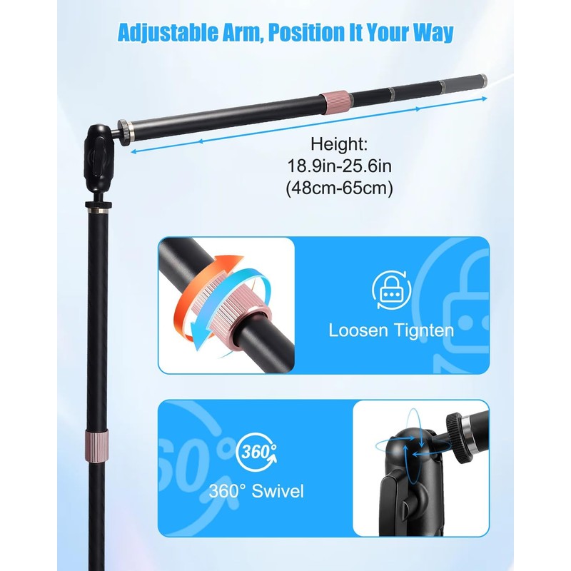 Dust Collection Boom Arm for CNC Machine & Woodworking