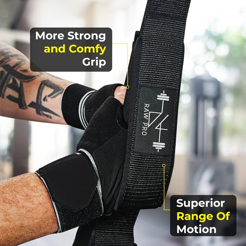 DanRaw Pro Tricep/Bicep Rope Cable Attachment - Double Loop Design