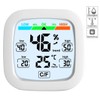 infactory Humidity Meter: Pack of 2 Digital Hygrometer and Thermometer