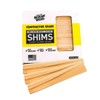 Nelson Wood Shims - Leveling Wedge Professional Contractor DIY Bulk