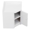 1:12 Dollhouse Corner Cabinet Decorative Robust Exquisite Craftsmanship Simulated Mini