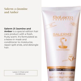 Salerm 21 B5 Silk Protein Leave-In Conditioner Jasmine & Amber, 6.9 Ounce