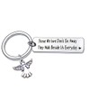 Memorial Gift Angel Keyring for Loss of Pet Lost Puppies