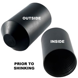 BuyHeatShrink 2 INCH Heat Shrink END Cap for 1.5" Rope