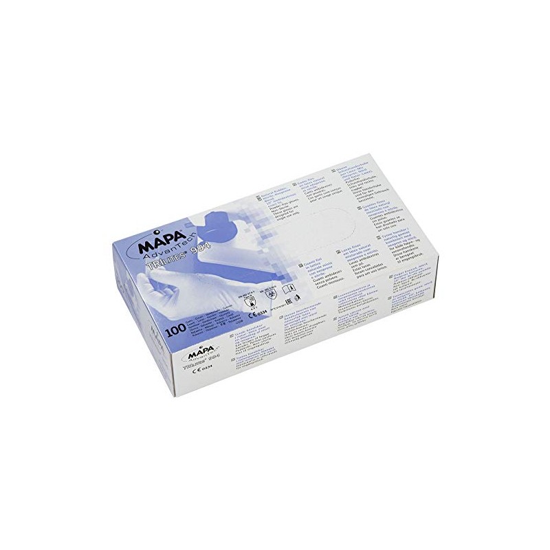 MAPA Professional TRILITES-994-GR-8, Protective Gloves, (Pack of 2)