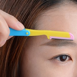 Refillable Folding Eyebrow Razor Eyebrow Razor 6ea
