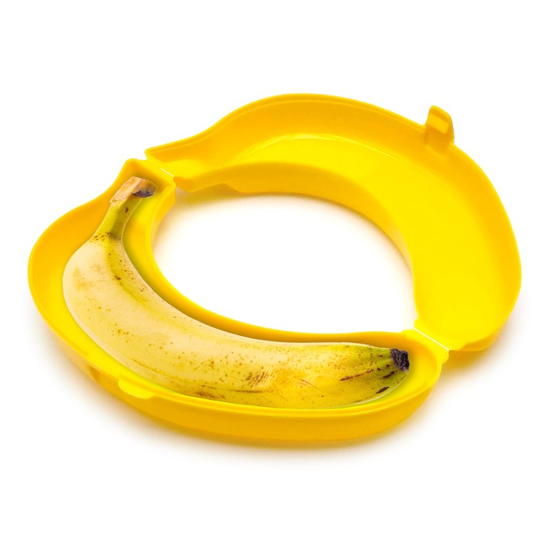 Leddy Living Banana Tin 20cm - Protective Container for Banana