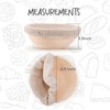 DOYOLLA Bread Proofing Baskets Set of 2 8.5 inch Round