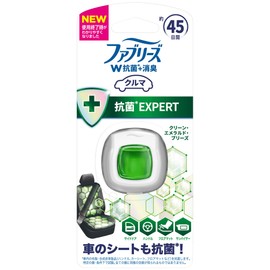 Febreze Air Freshener for Cars, Easy Clip, Antibacterial Expert, Clean Emerald Breeze, 0.08 fl oz (2.2 ml)