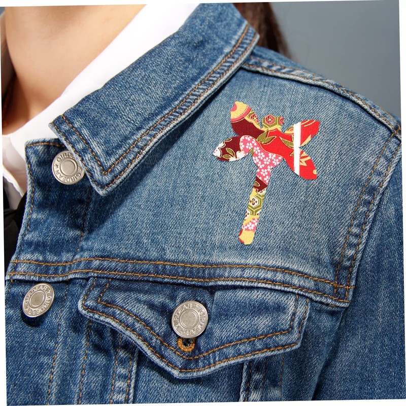 CORHAD 20pcs Quilting Fabric Strips for DIY Quilting Patchwork Vibrant