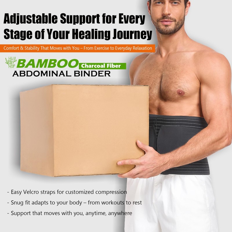 DOREIPA Abdominal Binder for Men and Women – Post Surgery