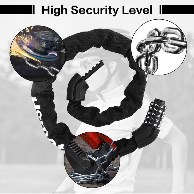 Bicycle Lock Combination Lock Bicycle Locks High Security Bike Lock