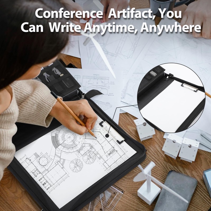 Fireproof Document Organiser - 24 Pockets Expanding File Folder with