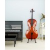 Musbeat Cello Stand, A-Frame Cello Stand with Bow Holder for