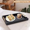 SXNOWS Coffee Table Tray - Large Ottoman Tray for Living