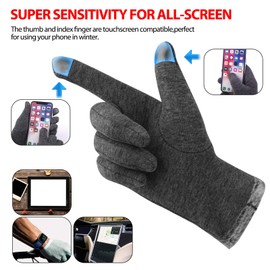 Alikiai Women Winter Gloves Warm Touchscreen Gloves Windproof Gloves for Women Girls Ladies Winter Using Gifts