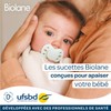 BIOLANE - Anatomically shaped teat - extra thin dummy -