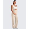 G4Free Maternity Activewear with Pockets Over The Bump High Waist
